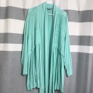 Mint blue cardigan